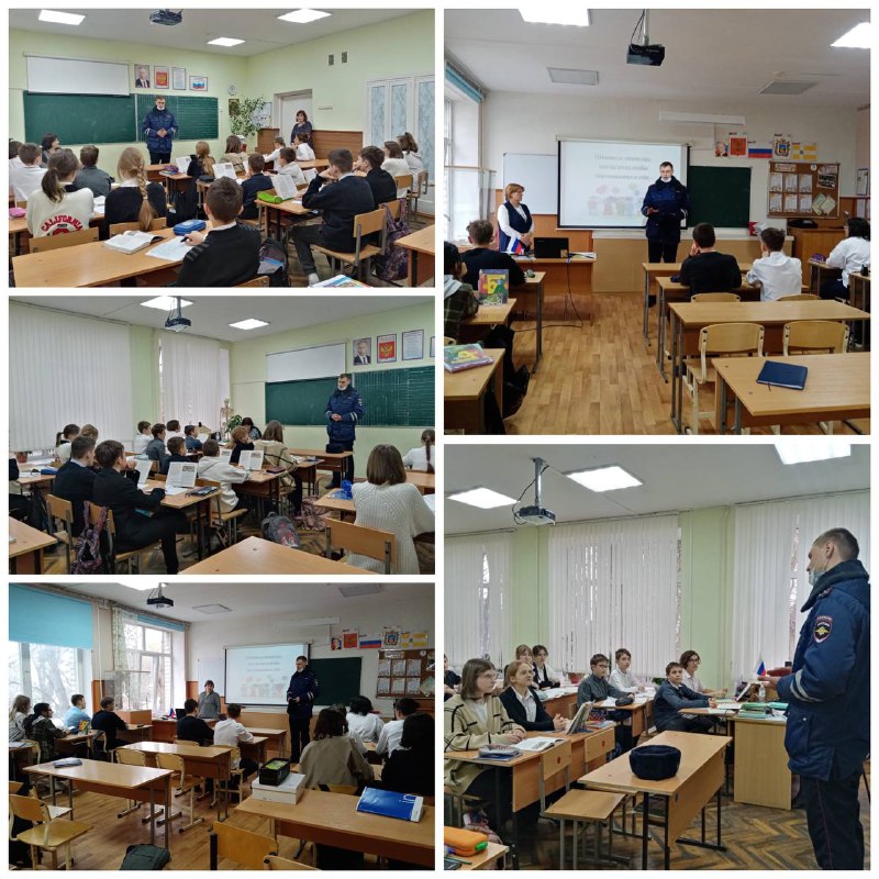 Встреча со Старшим инспектором ДПС ОГИБДД Отдела МВД России по г. Железноводску