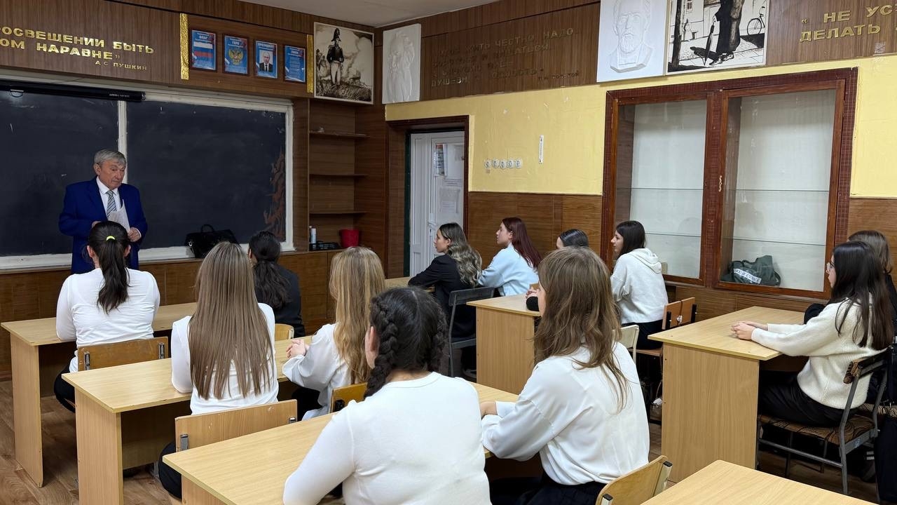 Лекция «Профилактика ВИЧ инфекции», приуроченная ко всемирному дню борьбы со СПИДом