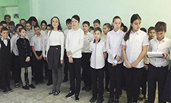 Линейка, посвященная Дню Неизвестного солдата