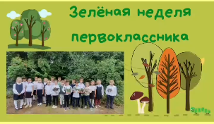 Зелёная неделя первоклассника
