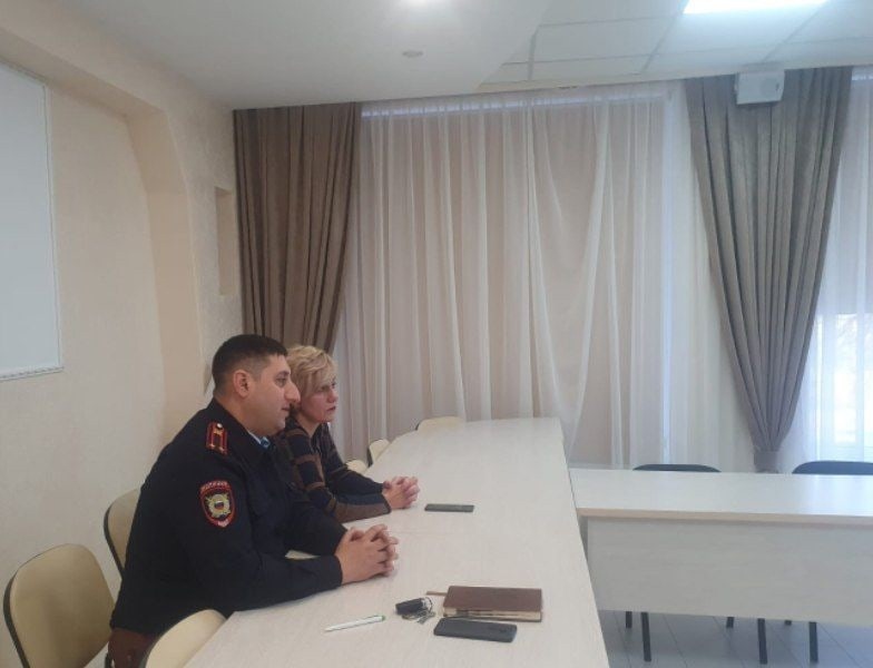 Беседа со студентами филиала на тему правонарушений в молодежной среде