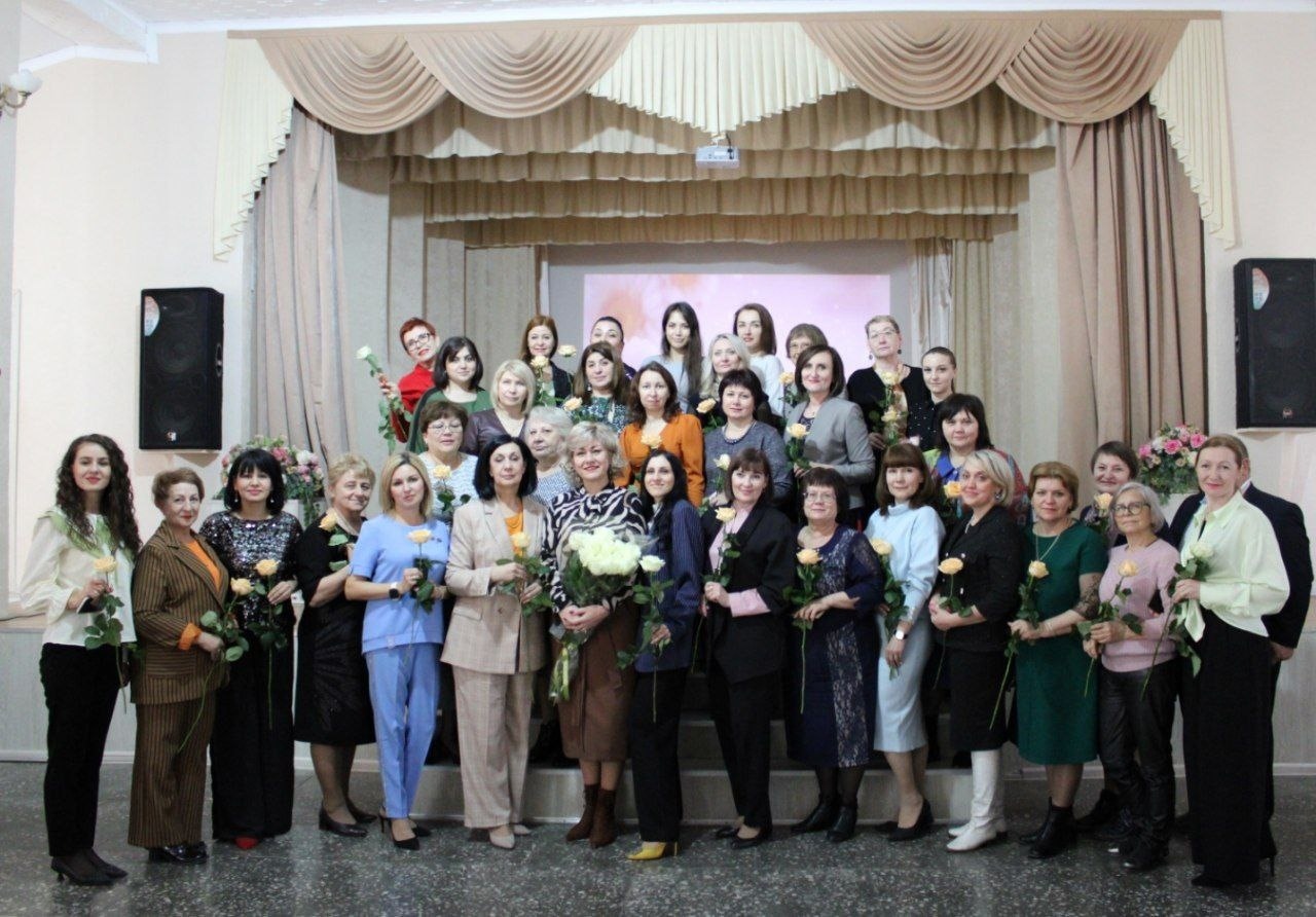 Концерт, посвящённый празднованию Международного женского дня 8 марта.