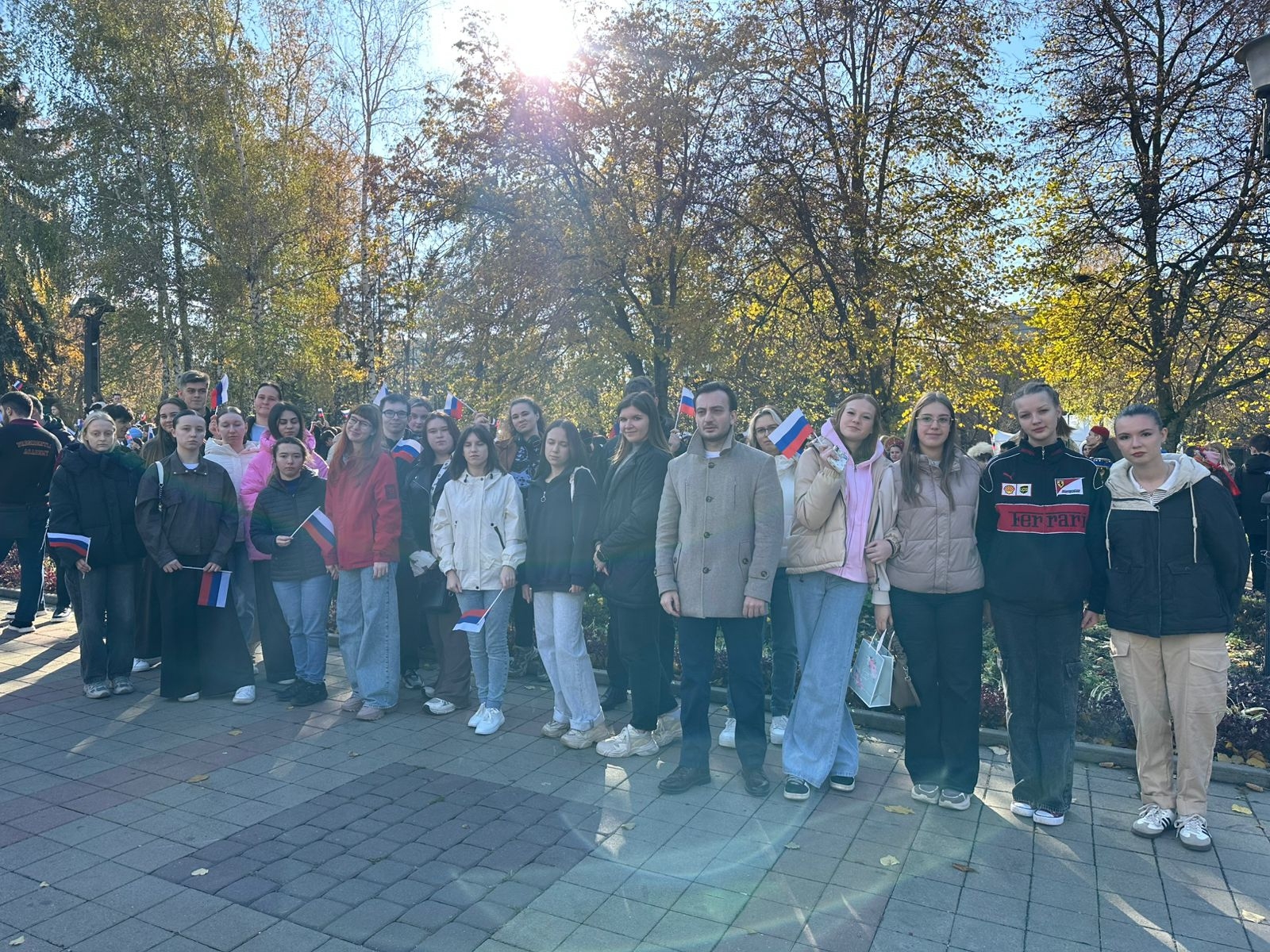 Студенты Филиала СГПИ в г. Железноводске приняли участие в акции &quot;Мы вместе&quot;, посвященной Дню народного единства